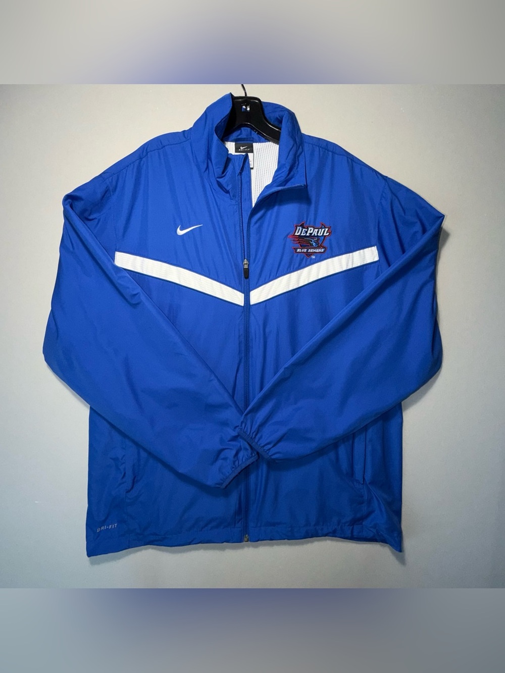 Nike DePaul Blue Demons Dri-FIT Windbreaker XL (#259)
